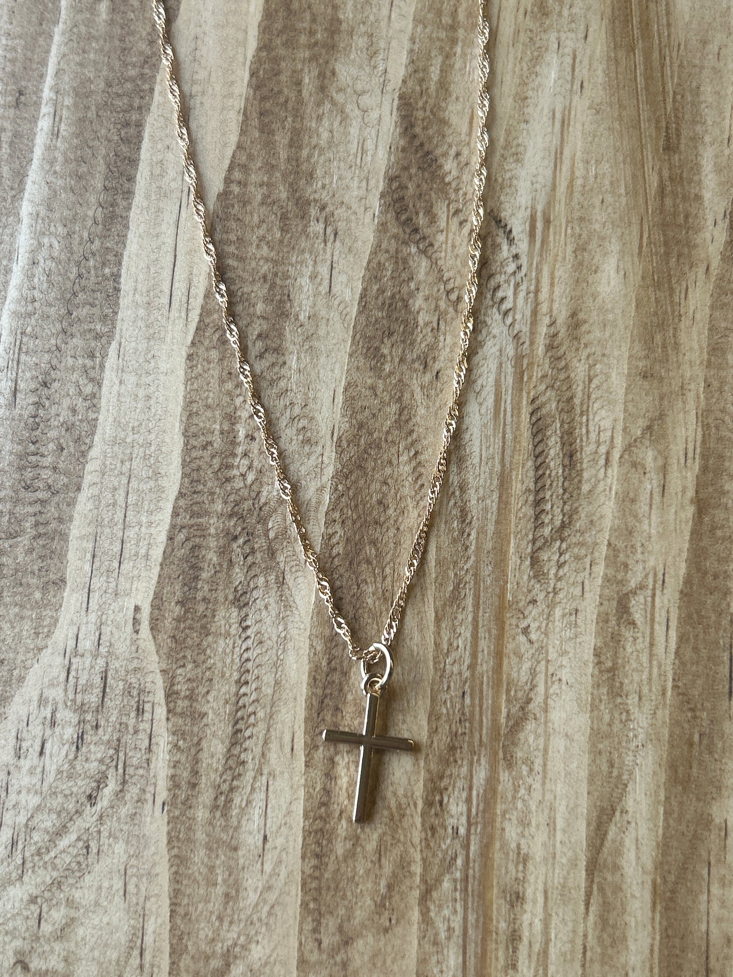 Gold Cross Necklaces