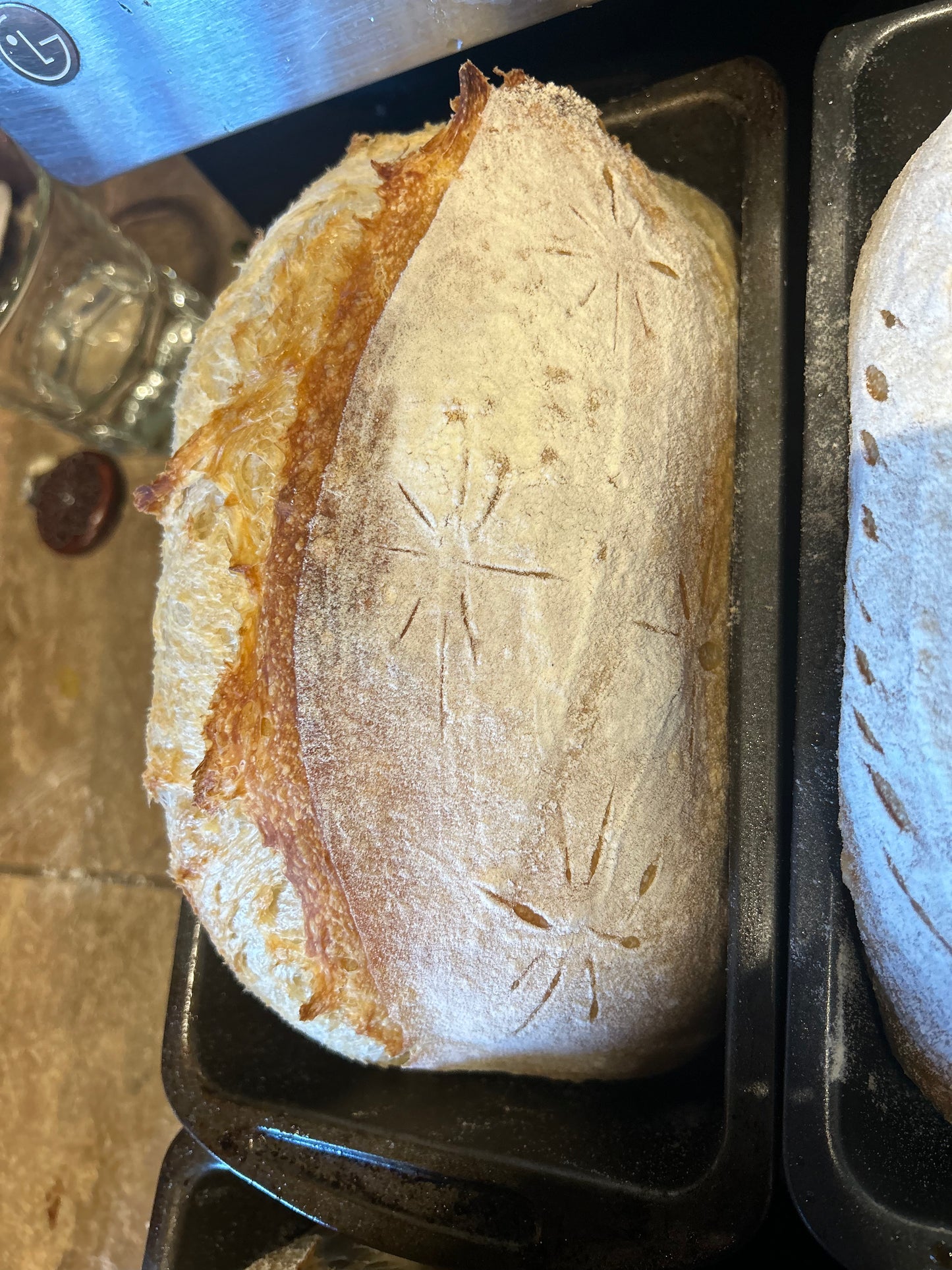Rosemary Garlic Sourdough Loaf