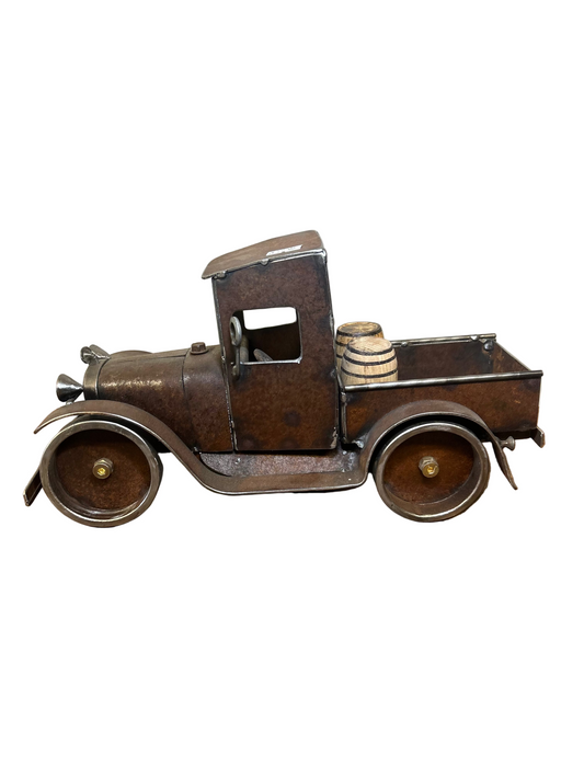 Old Style Metal Truck Art