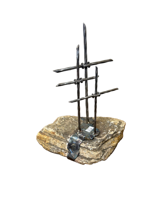 Cross Metal Art
