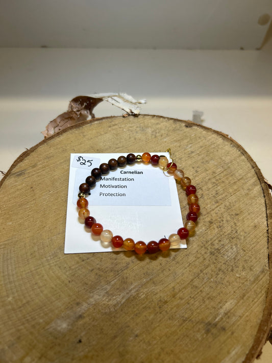 Carnelian bracelet
