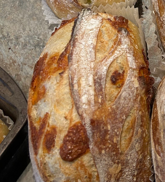 French Onion Soup Sourdough Loaf frozen