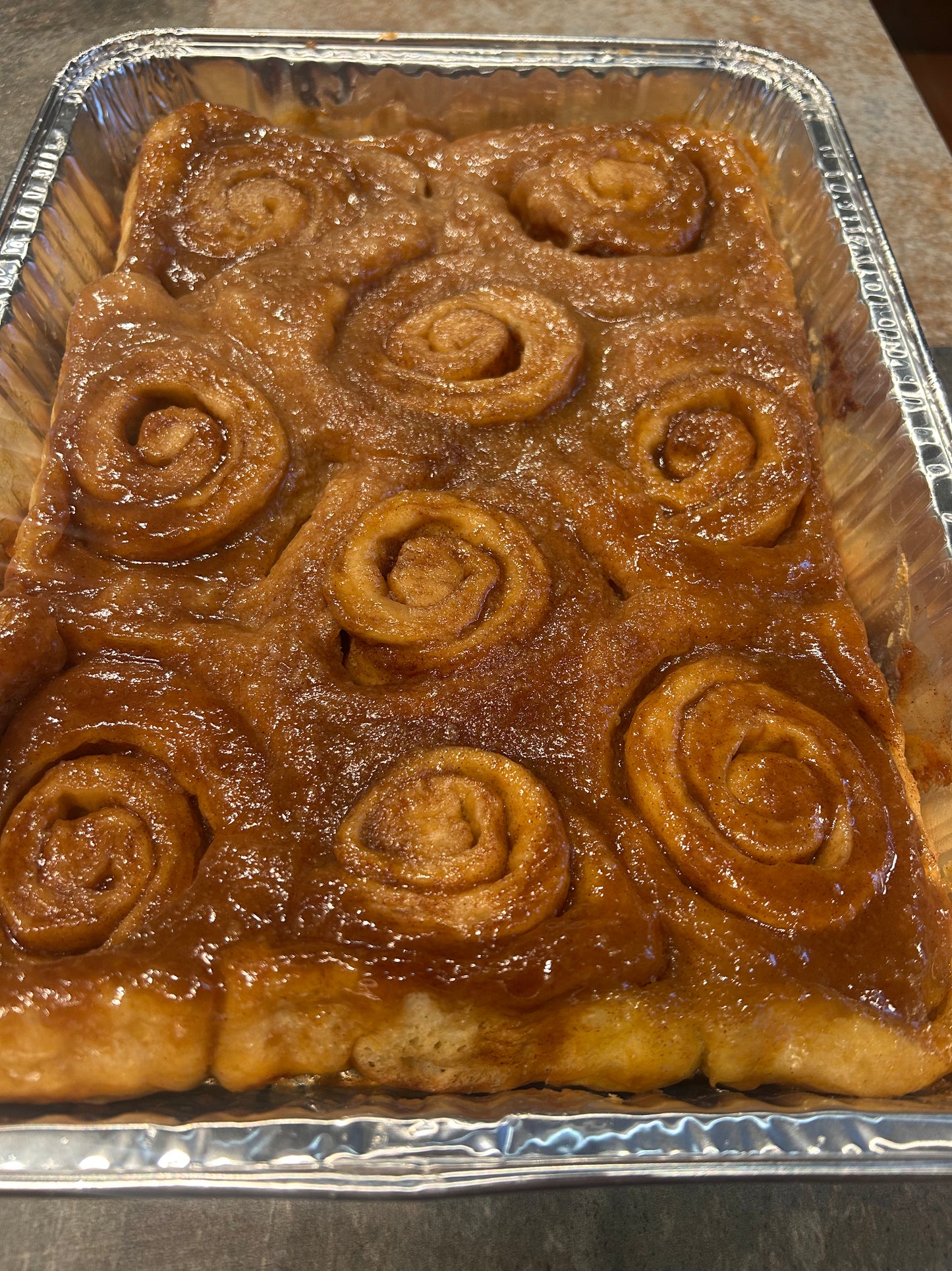 9 PK Sourdough Cinnamon Buns frozen