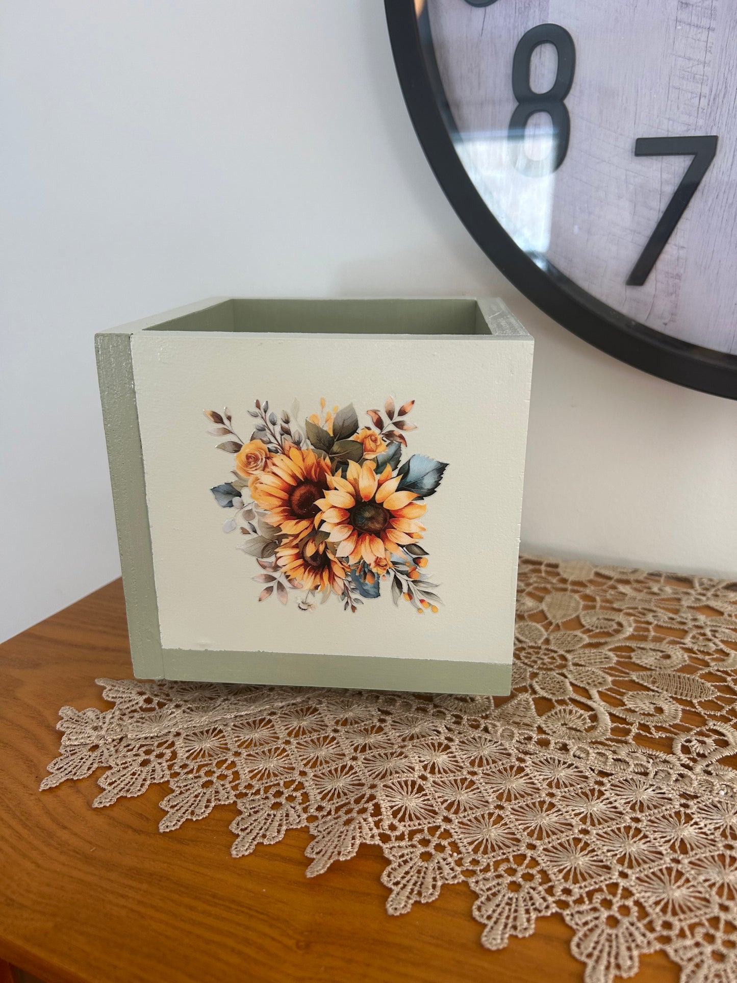 Small Sunflower Planter