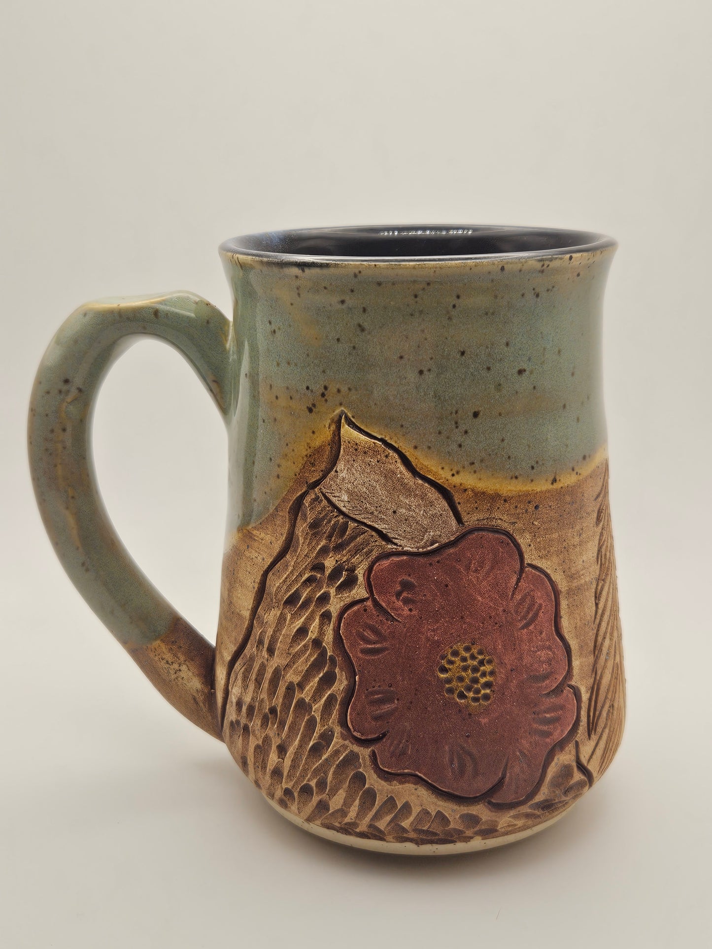 Rose Carved Alberta Mugs