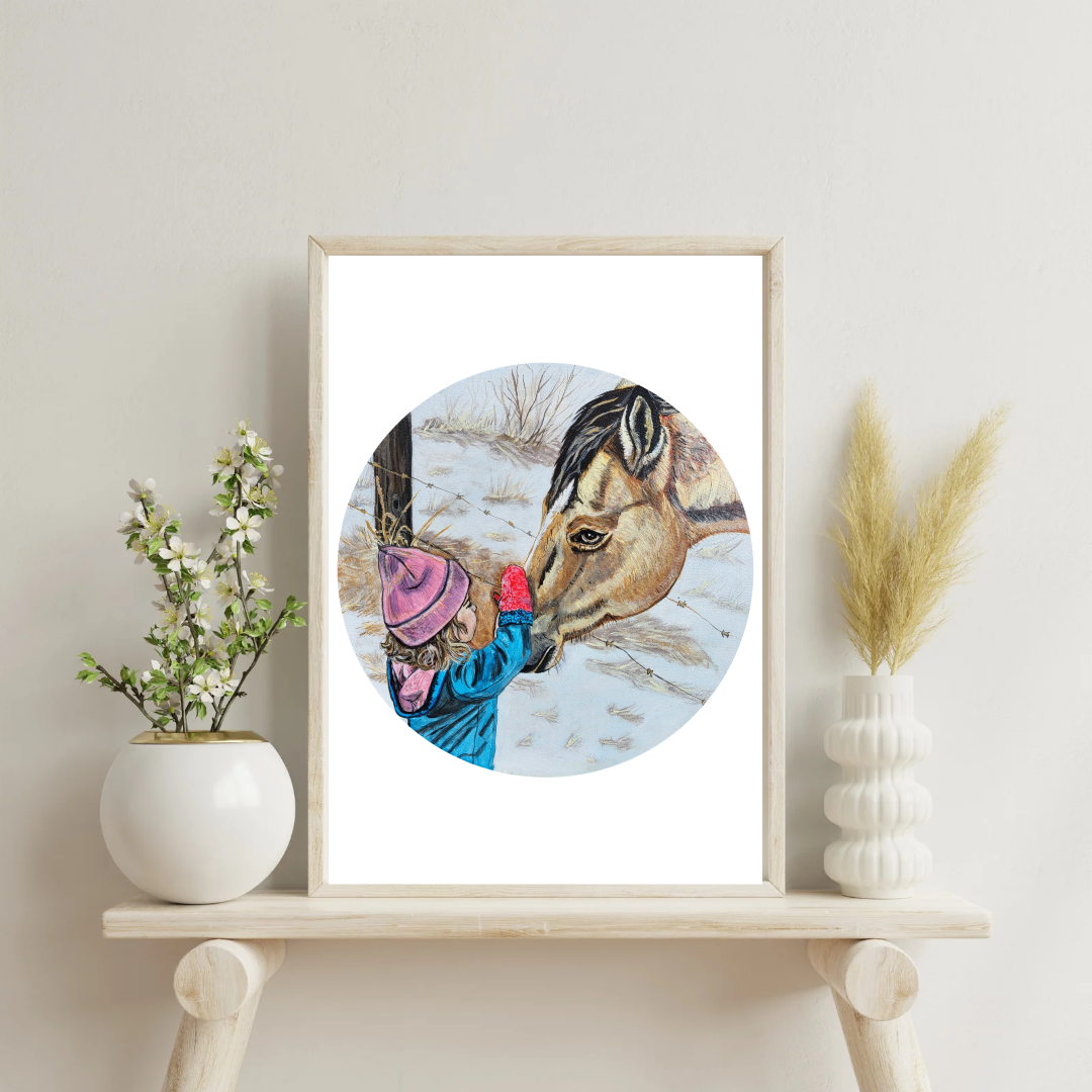 PRINTS - Her Gentle Giant