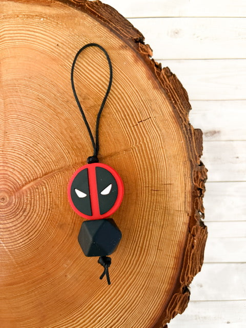 Silicone beaded zipper pulls