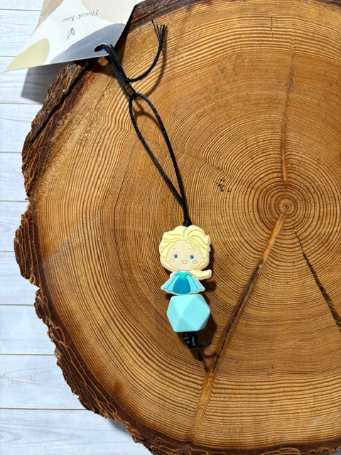Silicone beaded zipper pulls