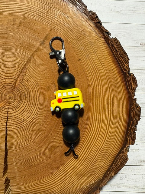 Silicone Bead Keychain