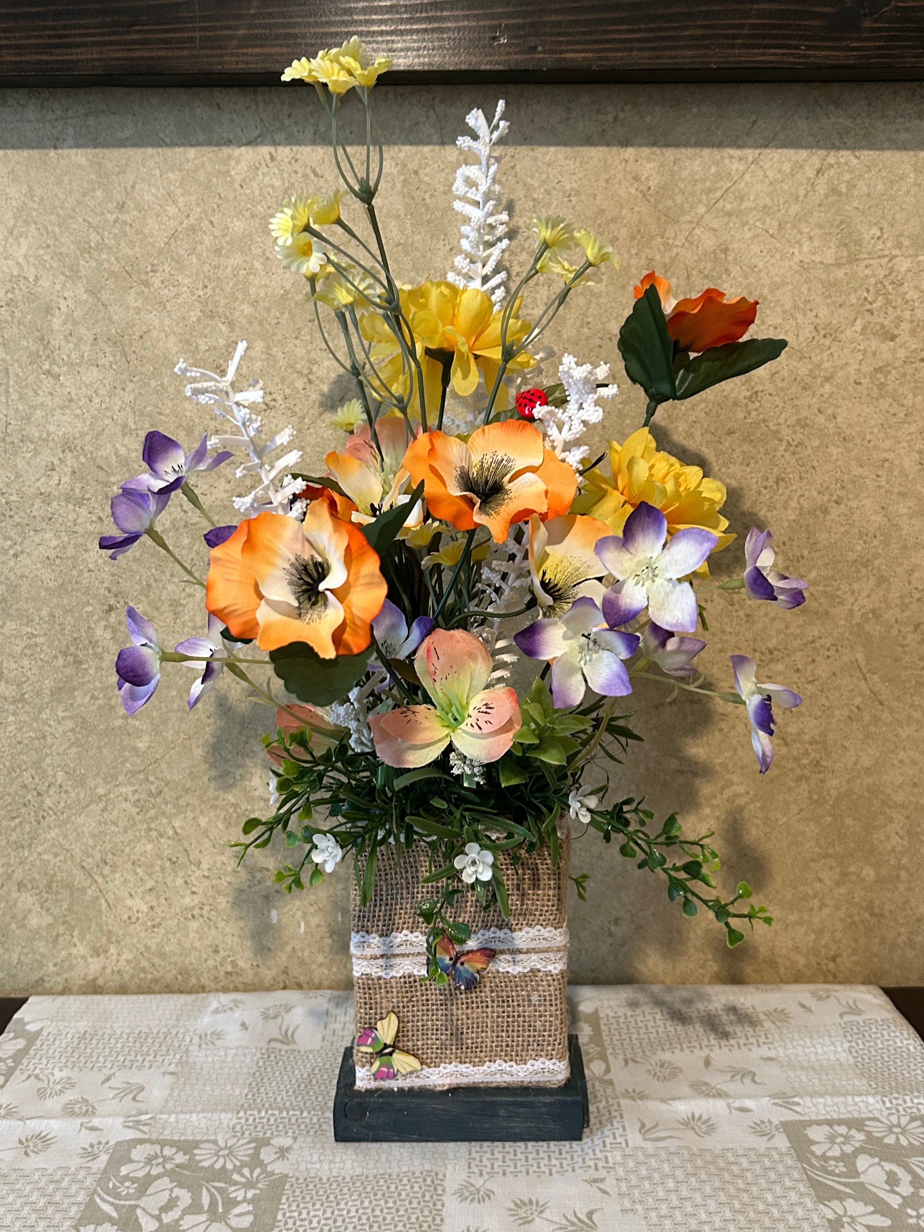 Artifical flower Vase