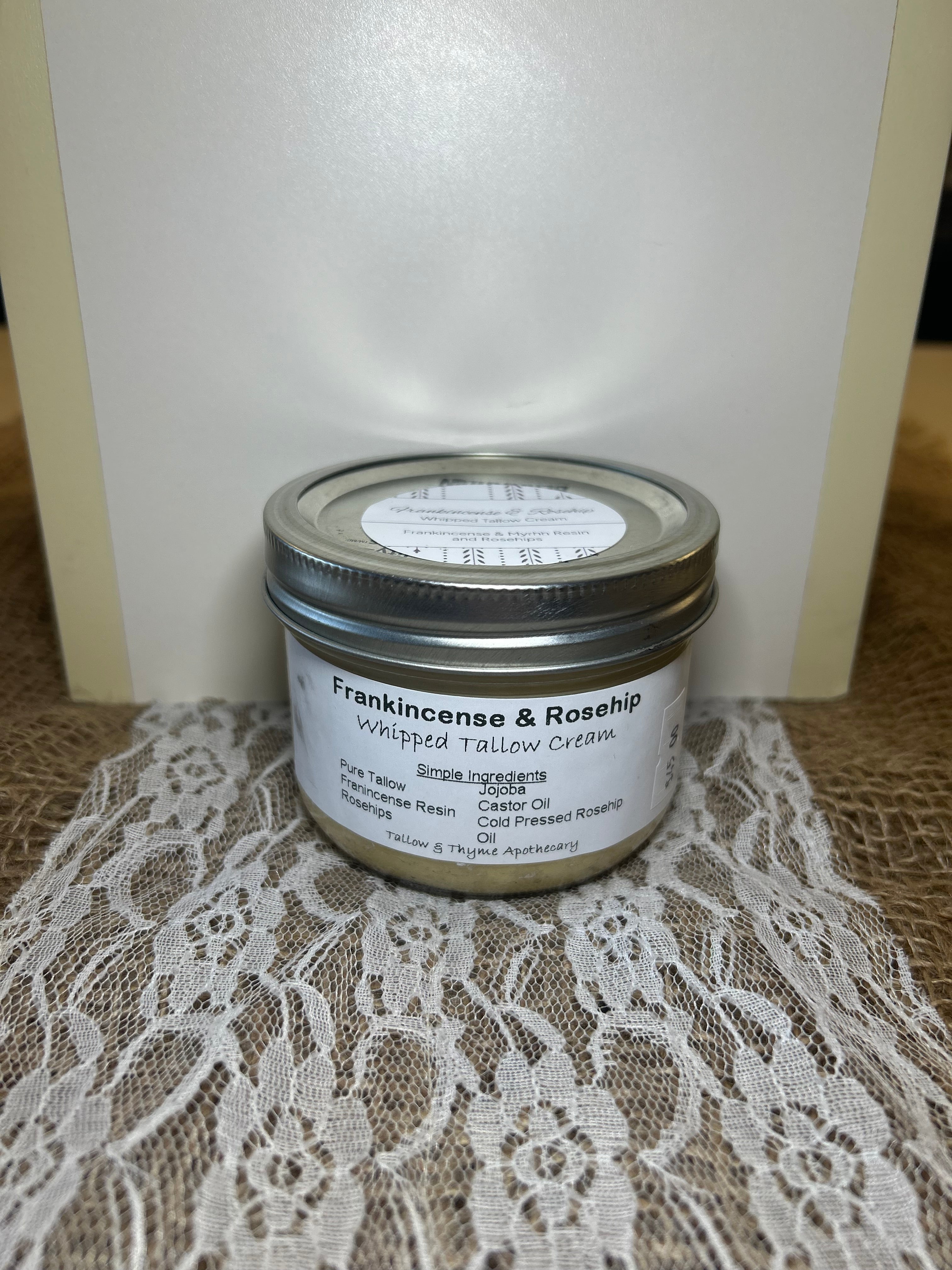 Frankincense & Rosehip Whipped Tallow