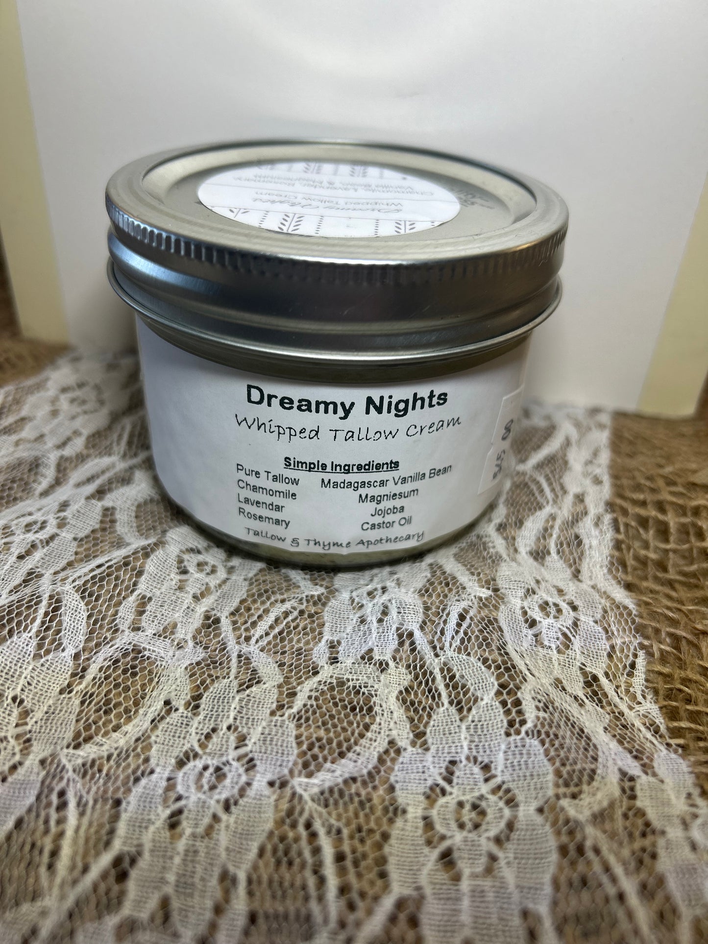 Dreamy Nights Whipped Tallow Cream